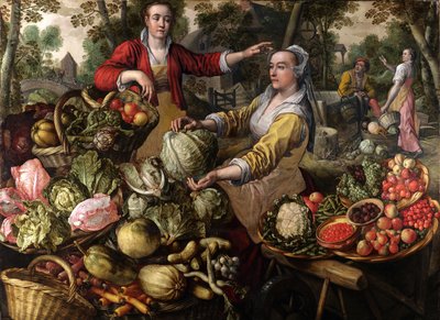 The Four Elements by Joachim Beuckelaer